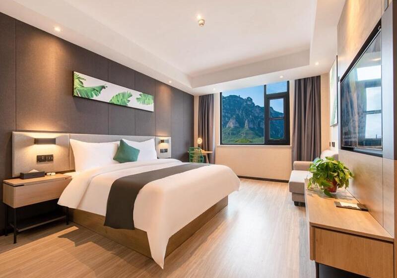 Comfort room with view, Thank Inn Chain Jiaozuo Qinyang Qinbei Industral Cluster