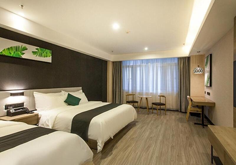 Семейный Номер, Thank Inn Chain Zibo Beijing Road Muyang Village