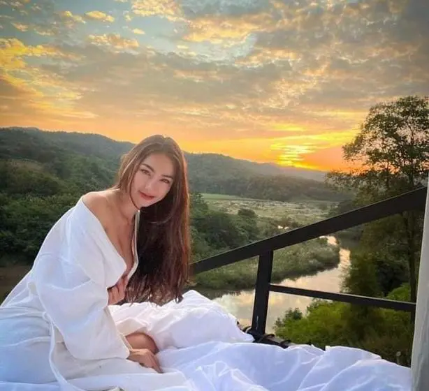 キングサイズベッドのスタンダードルーム, Doi Sang Farm Stay   ดอยซางฟาร์มสเตย์