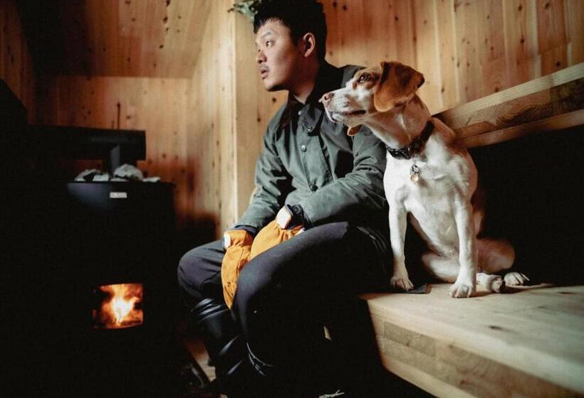 חדר סטנדרט נוף לאגם, Earthboat Village Kurohime