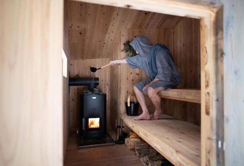 חדר סטנדרט נוף לאגם, Earthboat Village Kurohime