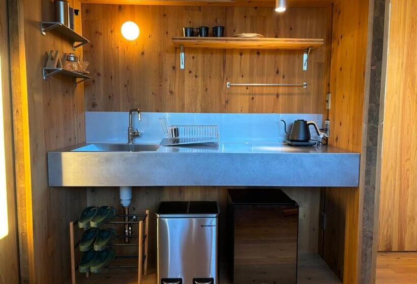 חדר סטנדרט נוף להרים, Earthboat Village Kurohime