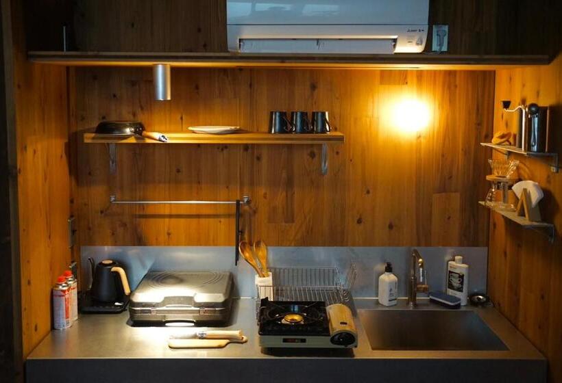 חדר סטנדרט נוף לאגם, Earthboat Village Kurohime