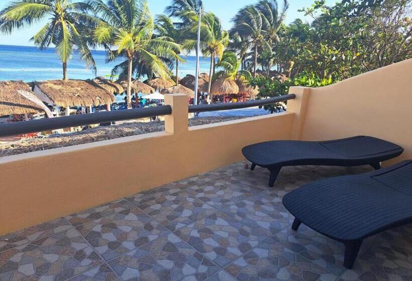 디럭스 스위트 바다 전망, Hidden Jems Mahahual Hostel