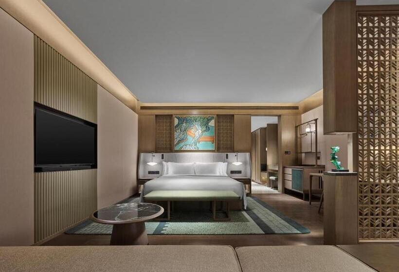 Стандартный Номер Кровать Кинг, Banyan Tree Suzhou Shishan