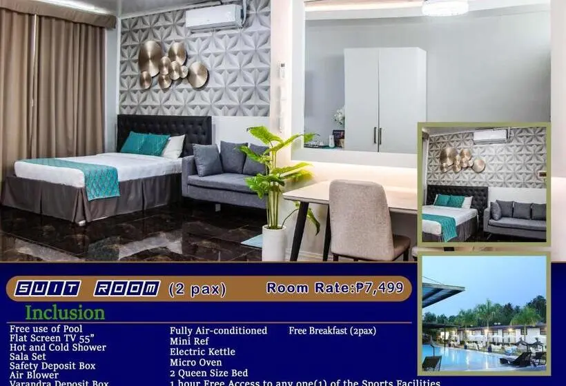 バルコニー付スイート, Blue Palm Mountain Resort