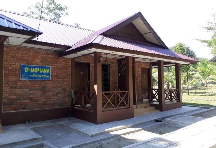 غرفة قياسية مطلّة علي الحديقة, D Impiana Riverview Chalet # Lenggong