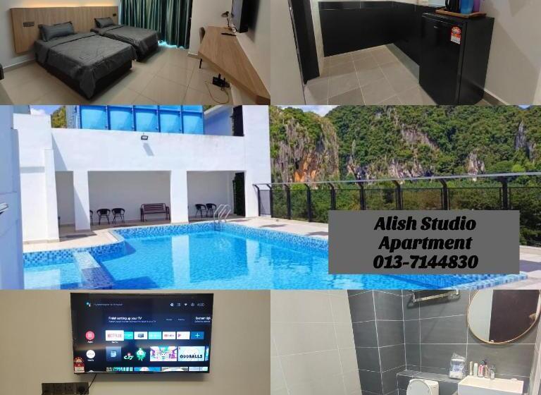 Студия Стандарт, Alish Studio Apartment With Pool, Netflix, Wifi