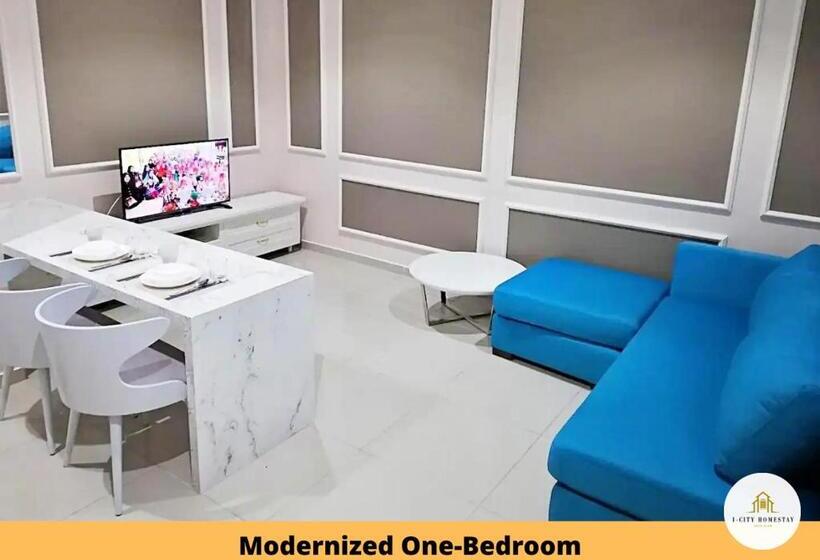 １ベッドルームアパートメント, I City Homestay   Shah Alam, Hospital Shah Alam, Uitm, Central Mall Sogo, Seksyen 7