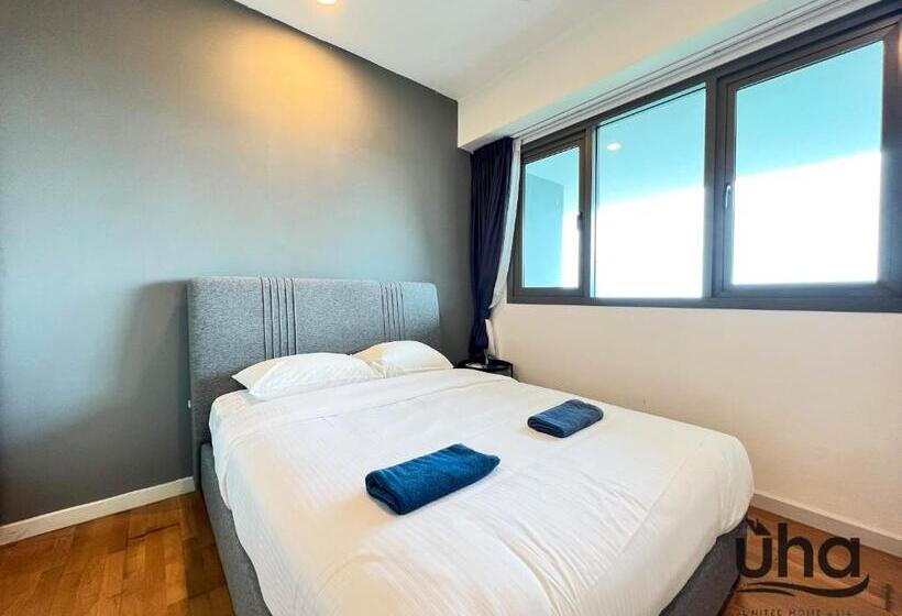 חדר סטנדרט לשלושה, Iskandar Residence @ Uha