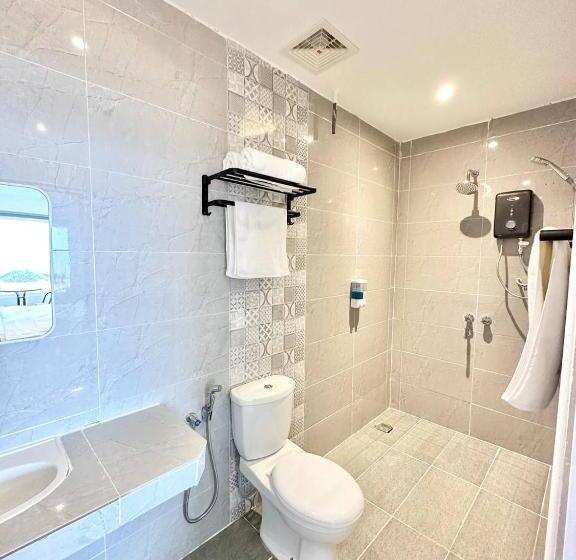 带海景的标准房, Coastal Bay Dungun Staycation