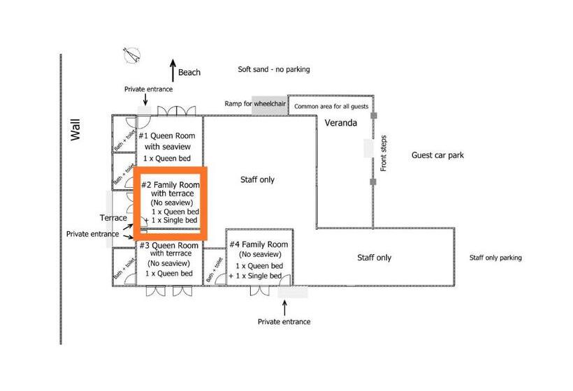 家庭间, Kc Beachfront
