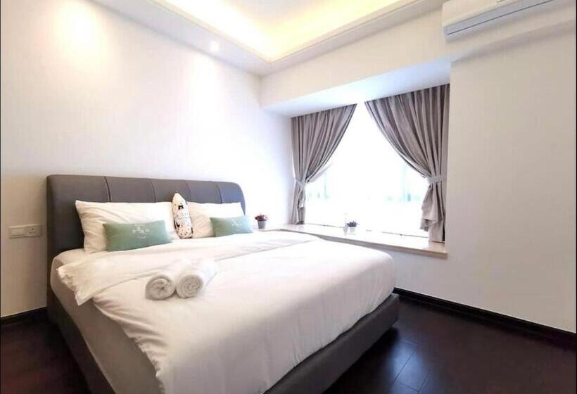 침실 3개 아파트, R&f Princess Cove Ciq Premium Sea View Suites By Neo