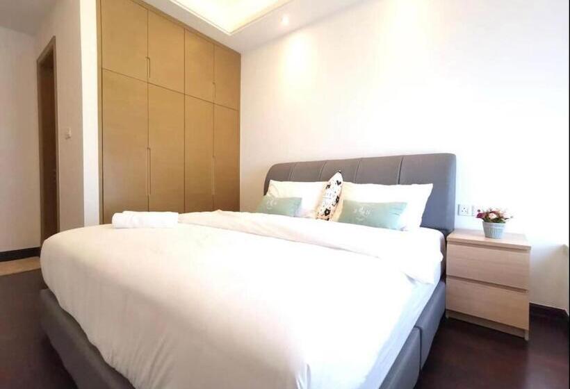 침실 3개 아파트, R&f Princess Cove Ciq Premium Sea View Suites By Neo