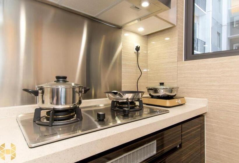 침실 2개 아파트, R&f Princess Cove Ciq Premium Sea View Suites By Neo