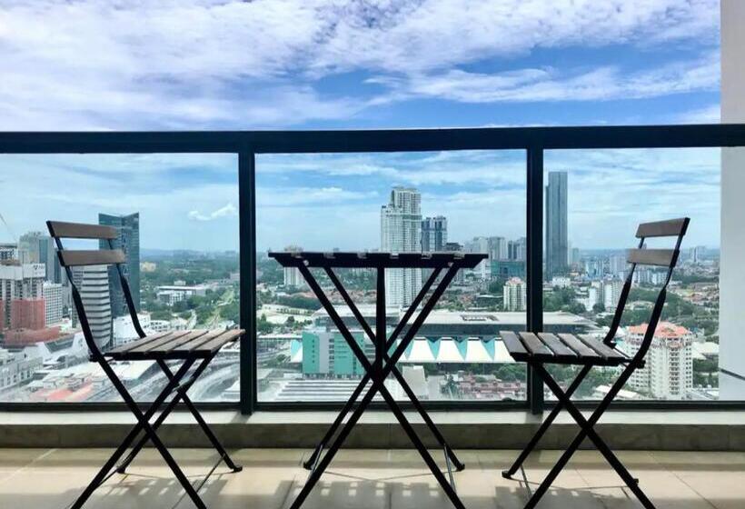 침실 2개 아파트, R&f Princess Cove Ciq Premium Sea View Suites By Neo