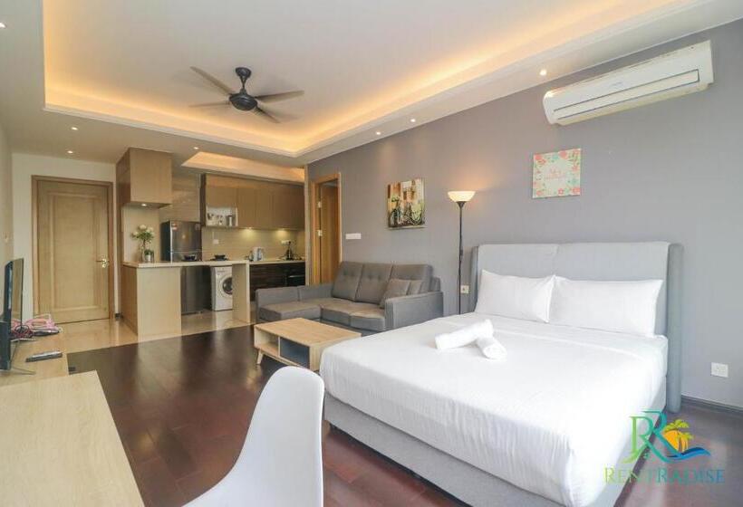 침실 1개 아파트, R&f Princess Cove Ciq Premium Sea View Suites By Neo