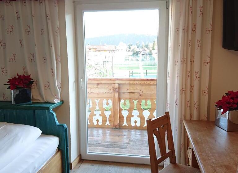 발코니 스탠다드 싱글 룸, Alpenhostel Das Besenhaus