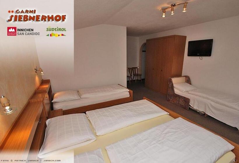 חדר סטנדרט לשלושה, Garni Siebnerhof