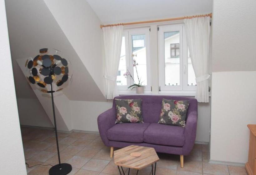 اتاق استاندارد با بالکن, Pension Auf Der Düne