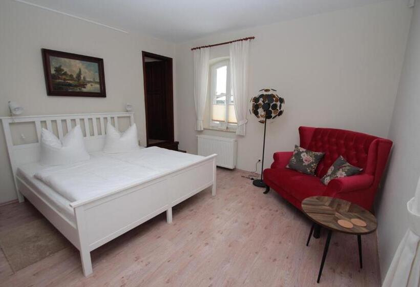 اتاق استاندارد با بالکن, Pension Auf Der Düne