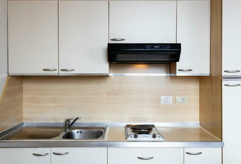 Appartement 1 Chambre, Residenza Cavour