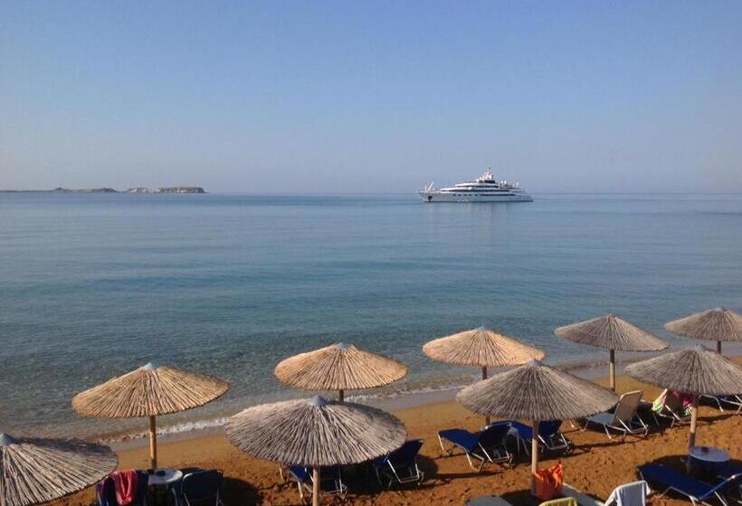 חדר סטנדרט נוף לים עם מרפסת, Kefalonia Beach Hotel & Bungalows