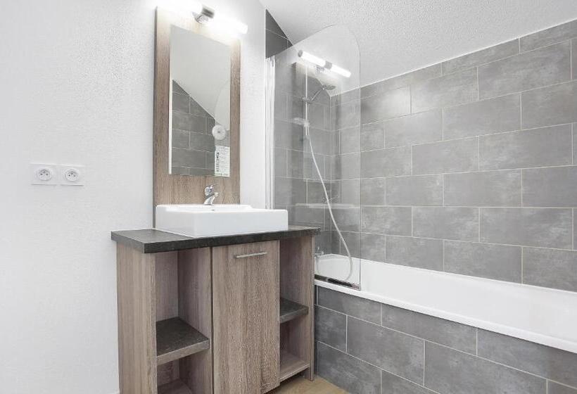 침실 2개 아파트, Residence Odalys Aquisana