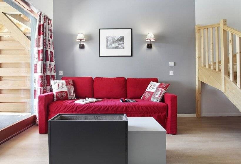 침실 2개 아파트, Residence Odalys Aquisana