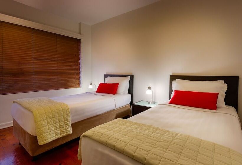 침실 2개 아파트, Crest On Barkly Serviced Apartments