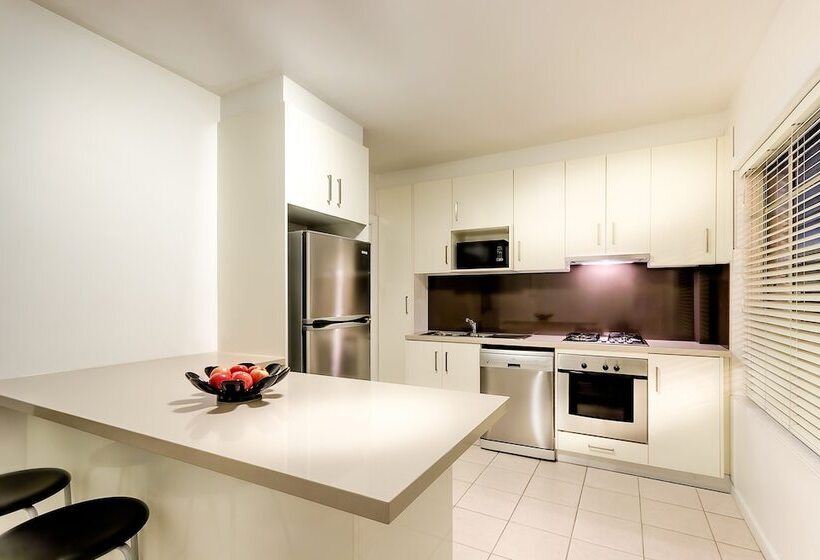 침실 2개 아파트, Crest On Barkly Serviced Apartments