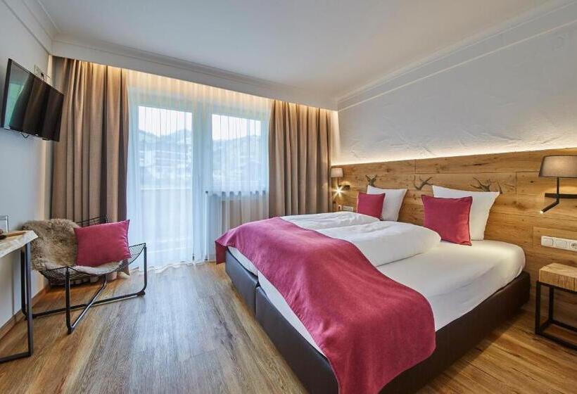 Comfort room with mountain view, Schachner