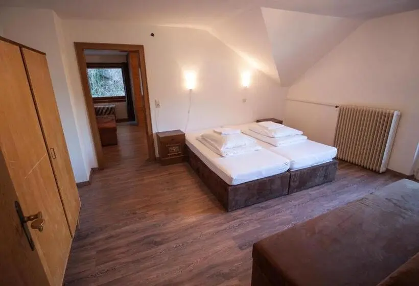 Huoneisto 2 Makuuhuonetta Parveke, Hostel Chillertal