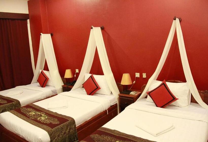 غرفة قياسية ثلاثية, Mekong Angkor Palace Inn