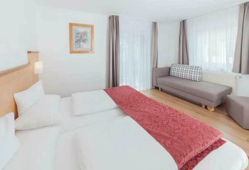 Deluxe-huone Parveke, Pension Oberjörg