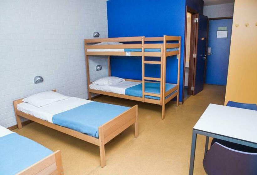 اتاق استاندارد چهار تخته, Hostel Blauwput Leuven
