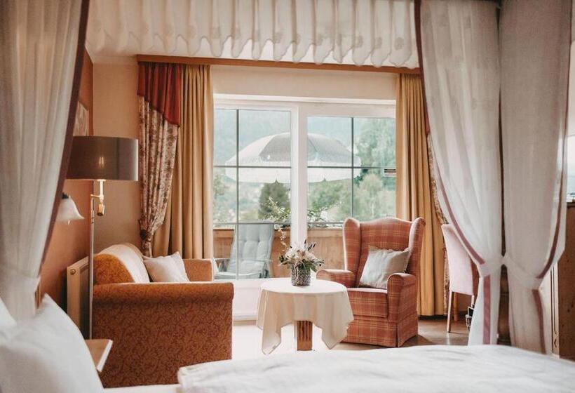 Comfort room with balcony, Rosenhof Murau