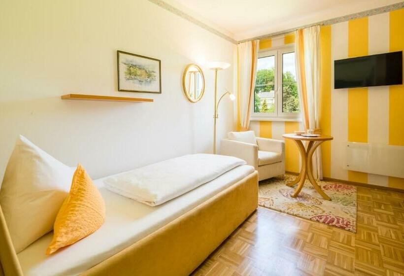 带园景的单人房, Villa Konstanze