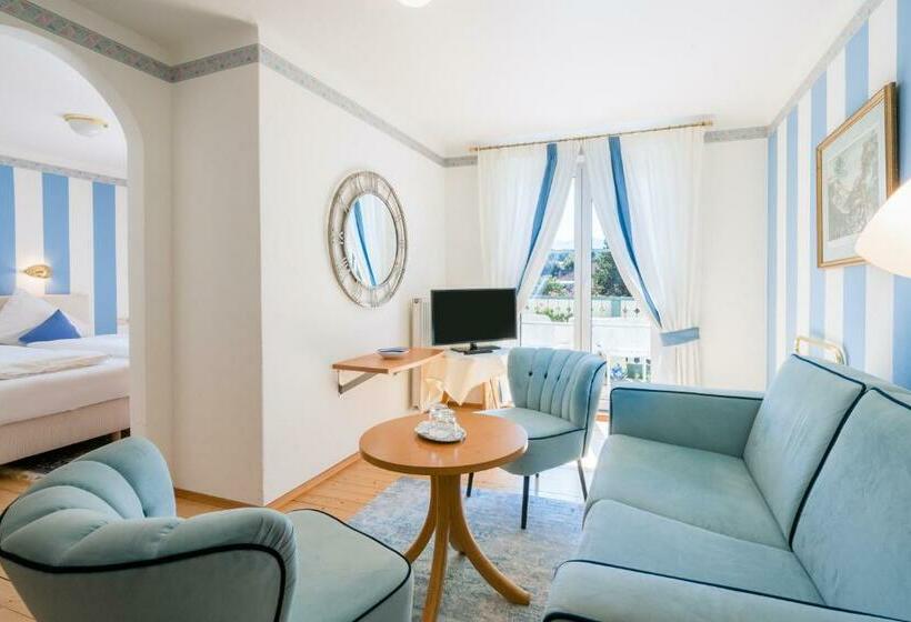 套房带园景, Villa Konstanze