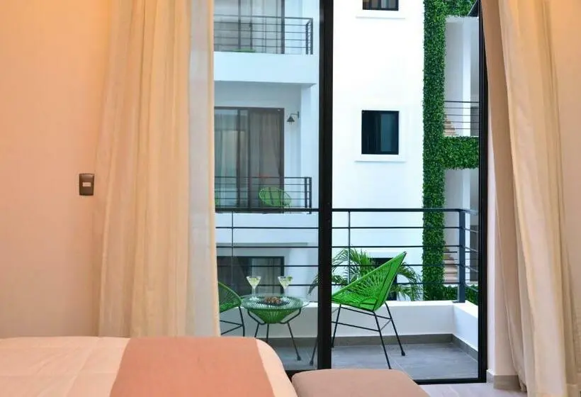 Deluxe-huone Parveke, Elements Tulum Boutique