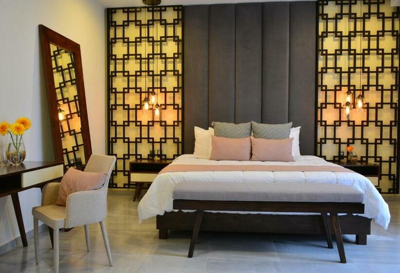 バルコニー付きデラックスルーム, Elements Tulum Boutique