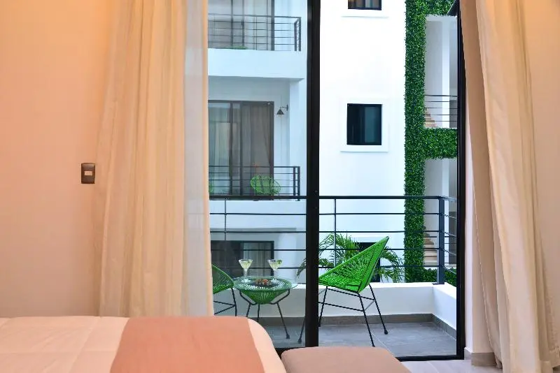 Deluxe-huone Parveke, Elements Tulum Boutique