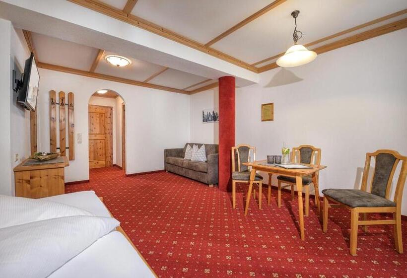 اتاق استاندارد چهارنفره با بالکن, Hubertushof