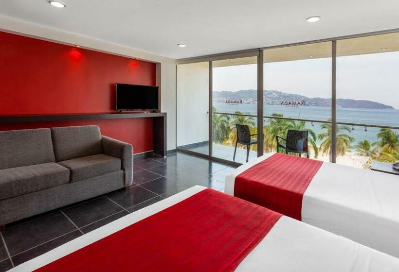 غرفه قياسيه سريرين مزدوجين, Ramada By Wyndham Acapulco Hotel & Suites