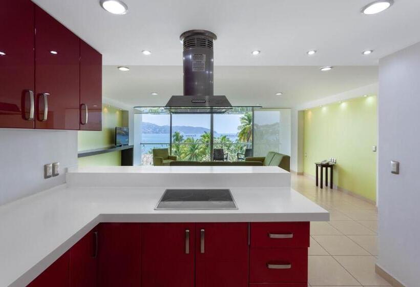 ماستر سويت غرفتين نوم, Ramada By Wyndham Acapulco Hotel & Suites