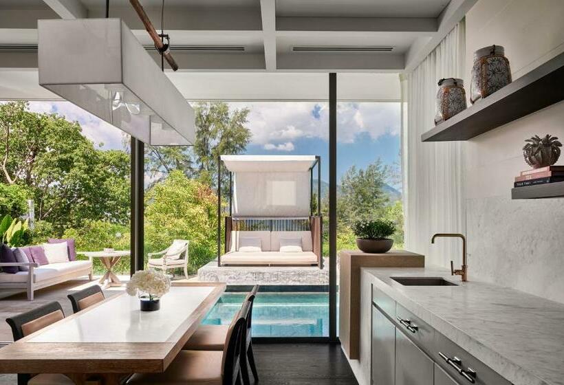 주니어 스위트 바다 전망, Rosewood Phuket