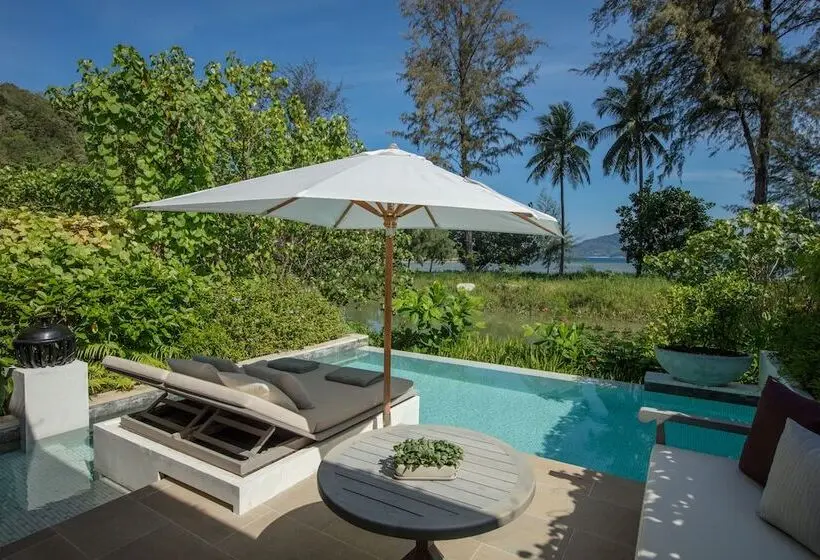 Standard-huone Parivuode, Rosewood Phuket