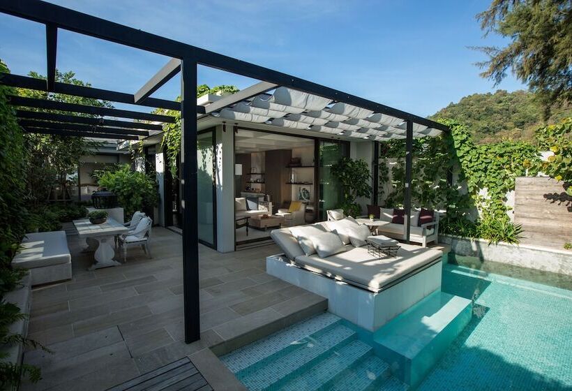빌라 1 베드룸 - 수영장, Rosewood Phuket
