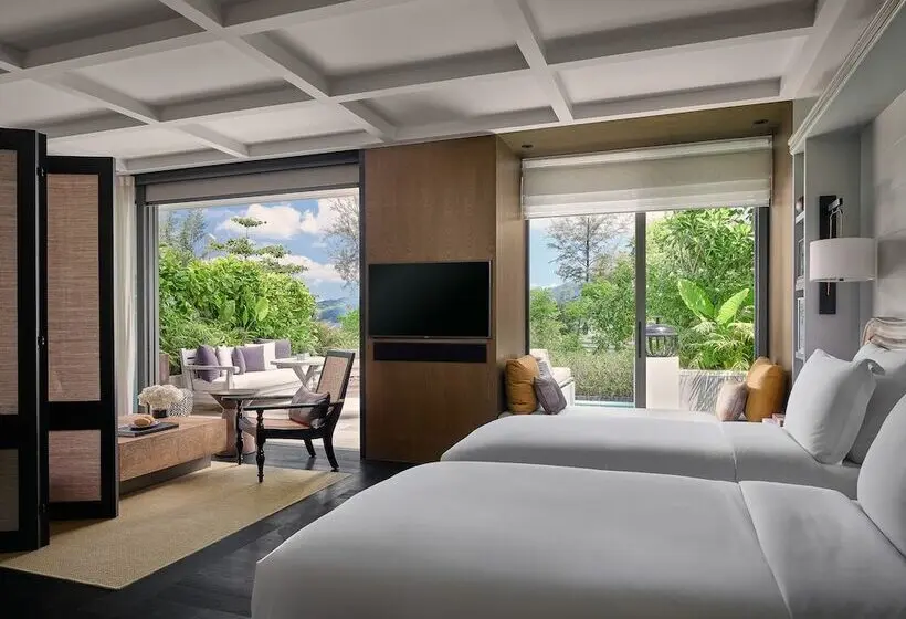 Standard-huone Parivuode, Rosewood Phuket