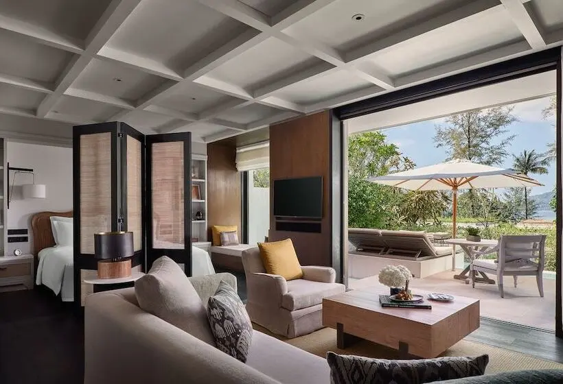 Standard-huone Parivuode, Rosewood Phuket